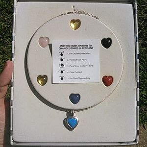 Interchangeable, Sterling Silver, Necklace,